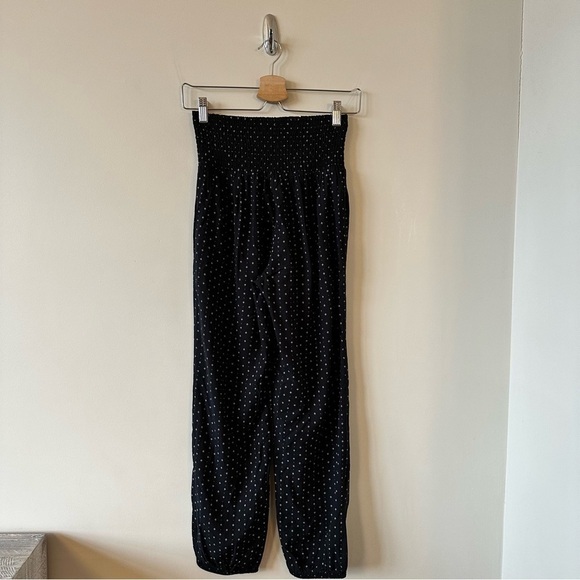 HATCH MATERNITY WEEKEND PANTS BLACK DECO  PRINT (Size:0) - Picture 3 of 13